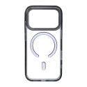 Kryt FRAME CLEAR HYBRID MAG COVER iPhone 17 Pro Max černá