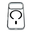 Kryt FRAME CLEAR HYBRID MAG COVER iPhone 17 Pro Max černá