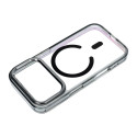 Kryt FRAME CLEAR HYBRID MAG COVER iPhone 17 Pro Max černá
