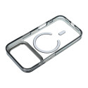 Kryt FRAME CLEAR HYBRID MAG COVER iPhone 17 Pro Max černá