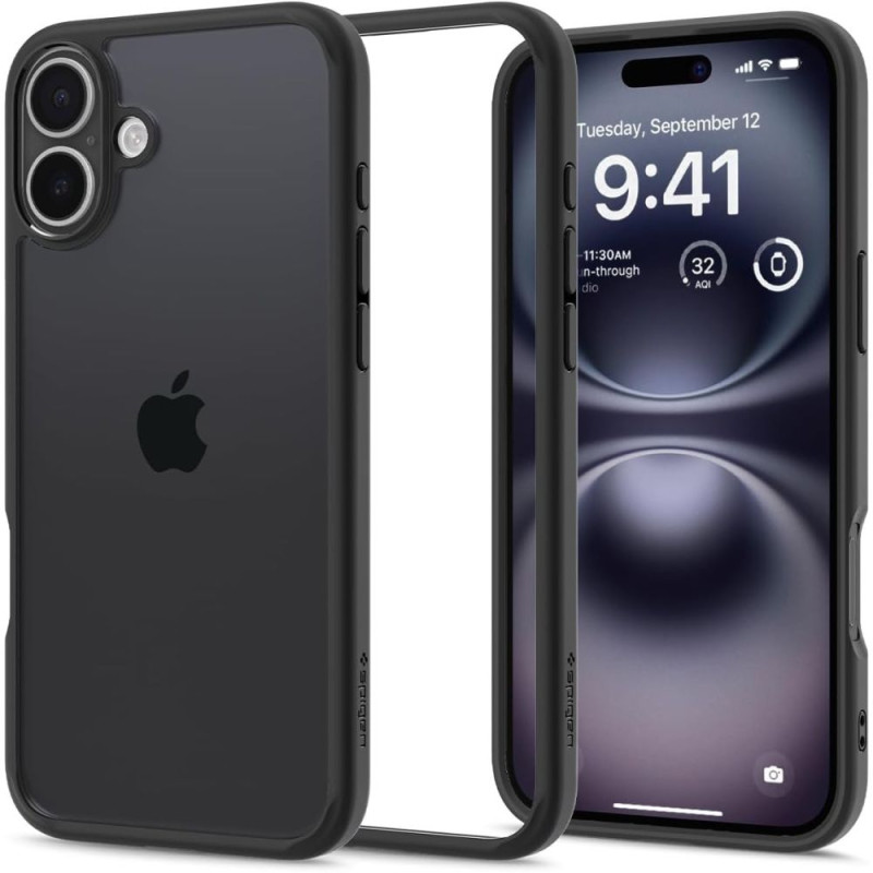Pouzdro Spigen Ultra Hybrid pro iPhone 16 - matná černá