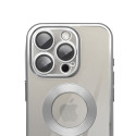 Kryt GLAM pro iPhone 17 Pro Max - stříbrná
