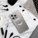 Kryt GLAM pro iPhone 17 Pro Max - stříbrná