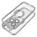 Kryt GLAM pro iPhone 17 Pro Max - stříbrná