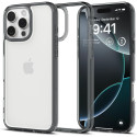Pouzdro Spigen Ultra Hybrid pro iPhone 16 Pro - čiré s černým rámečkem