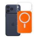 Kryt CLEAR FUSION MAG COVER pro iPhone 18 Pro Max / 17 Pro Max - oranžová (hermes)