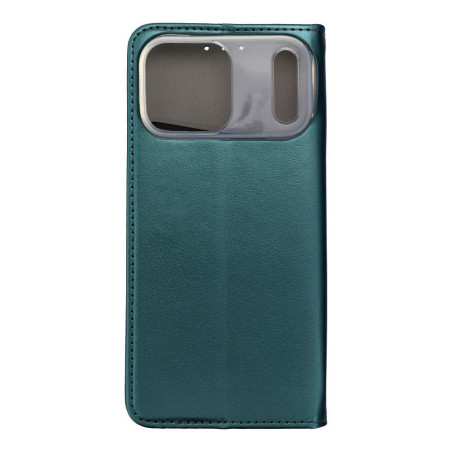 Flip case SMART MAGNETO Book pro iPhone 17 PRO MAX / 18 PRO MAX - tmavě zelená