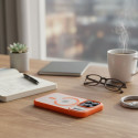 Kryt FLEXLINE MAG COVER MagSafe pro iPhone 17 Pro Max – oranžová