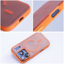Kryt FLEXLINE MAG COVER MagSafe pro iPhone 17 Pro Max – oranžová