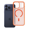 Kryt FLEXLINE MAG COVER MagSafe pro iPhone 17 Pro Max – oranžová