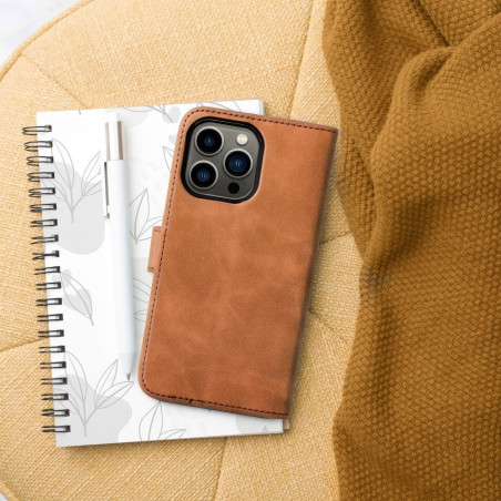 TENDER BOOK flip case pro iPhone 7/8/SE 2020/SE 2022 - hnědá