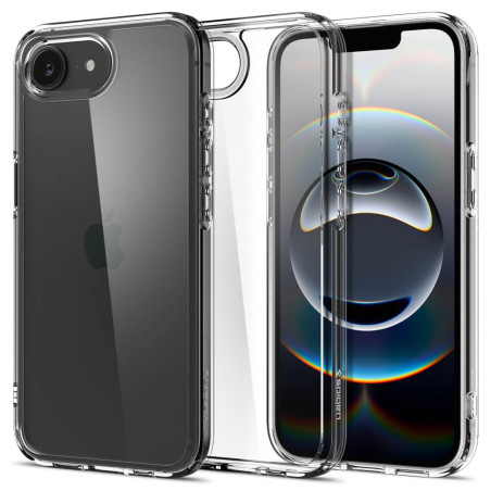 Pouzdro Spigen Ultra Hybrid pro iPhone 16e – čiré