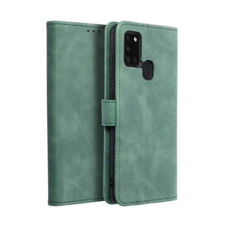 TENDER BOOK pro Samsung A21s – zelené