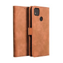Pouzdro Flip TENDER BOOK pro Xiaomi Redmi 9C - hnědé