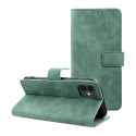 TENDER BOOK pouzdro pro iPhone 12 – zelené