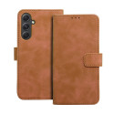 Pouzdro TENDER BOOK pro Samsung A54 5G - hnědá