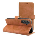 Pouzdro TENDER BOOK pro Samsung A54 5G - hnědá