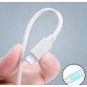 AG PREMIUM C3163 Nabíjecí kabel 3v1 (Lightning, USB-C, Apple Watch) 10W, 1,2 m, bílý