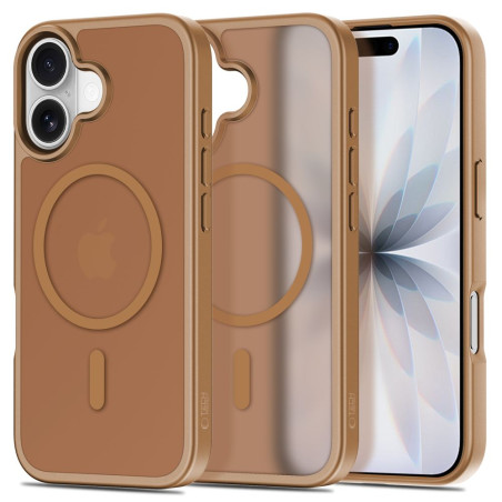 Pouzdro Tech-Protect BasicMag MagSafe pro iPhone 17 – matná hnědá