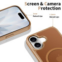 Pouzdro Tech-Protect BasicMag MagSafe pro iPhone 17 – matná hnědá