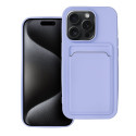 Kryt pro iPhone 15 PRO – fialový (karta/ID)
