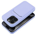Kryt pro iPhone 15 PRO – fialový (karta/ID)