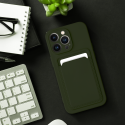 Kryt Redmi 12 Card Case pro Xiaomi 12 4G – zelený