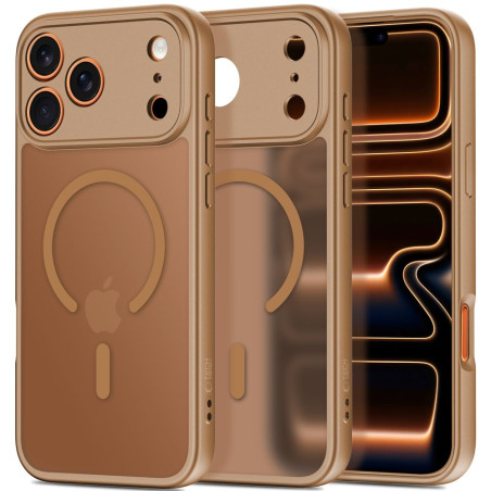 Pouzdro Tech-Protect BasicMag MagSafe pro iPhone 17 Pro – matná hnědá