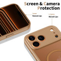 Pouzdro Tech-Protect BasicMag MagSafe pro iPhone 17 Pro – matná hnědá