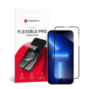 Ochranné sklo Forcell Flexible 5D iPhone 13 Pro Max / 14 Plus - černé