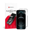 Ochranné sklo Forcell FLEXIBLE 5D iPhone 12 Pro Max - černé