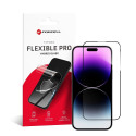 Forcell FLEXIBLE 5D Hybrid sklo iPhone 14 PRO MAX - černé