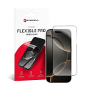 Ochranné sklo Forcell FLEXIBLE 5D iPhone 16 Pro černé