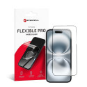 Ochranné sklo Forcell FLEXIBLE 5D iPhone 16 Plus černé