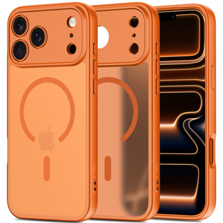 Pouzdro Tech-Protect BasicMag MagSafe pro iPhone 17 Pro Max – Cosmic Orange