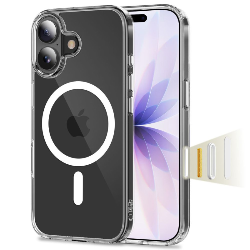 Pouzdro Tech-Protect Flexair Hybrid CC MagSafe pro iPhone 17 – čiré