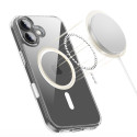 Pouzdro Tech-Protect Flexair Hybrid CC MagSafe pro iPhone 17 – čiré