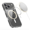 Pouzdro Tech-Protect Flexair Hybrid CC MagSafe pro iPhone 17 Pro Max – čiré