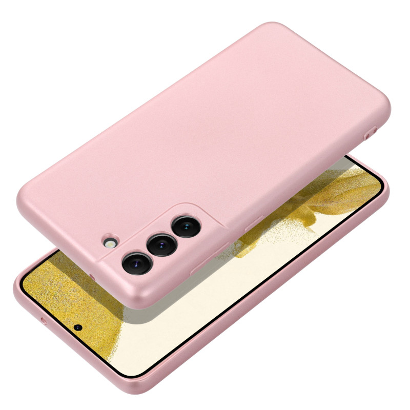 Kryt METALLIC pro Samsung Galaxy S25 - metallic pink