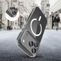 Pouzdro Tech-Protect Flexair Hybrid CC MagSafe pro iPhone 17 Pro Max – čiré