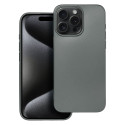 Kryt METALLIC iPhone 15 Pro Max – metallic šedá