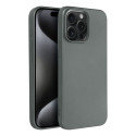 Kryt METALLIC iPhone 15 Pro Max – metallic šedá