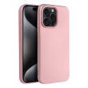 Kryt METALLIC pro iPhone 15 Pro Max - metallic růžový