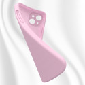 BASEUS ARYT000904 Liquid Gel Case Prémiový silikonový kryt pro iPhone 13, růžový