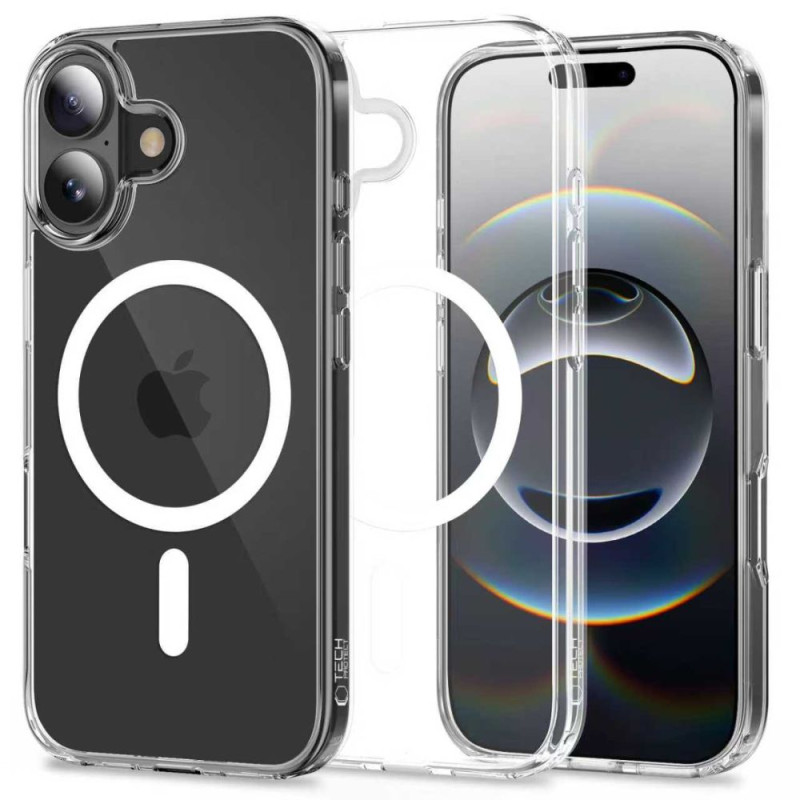 Pouzdro Tech-Protect FlexAir Hybrid MagSafe pro iPhone 17 – čiré