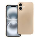 Kryt Metallic iPhone 16 PLUS – metallic gold