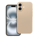 Kryt pro iPhone 16 – metallic zlatá