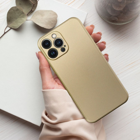 Kryt METALLIC pro iPhone 16e/17e - metallic gold