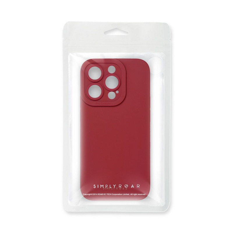 Kryt ROAR LUNA pro iPhone 17 Red - červený mat