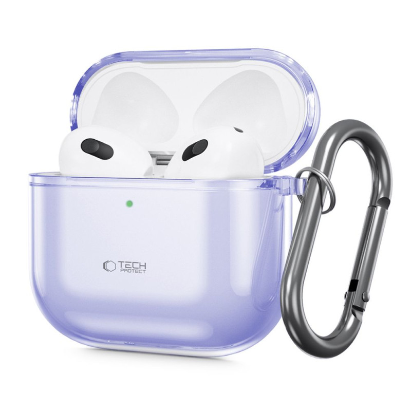 Pouzdro Tech-Protect FlexAir pro AirPods 4 - fialové